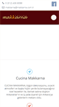 Mobile Screenshot of makkarna.com.tr